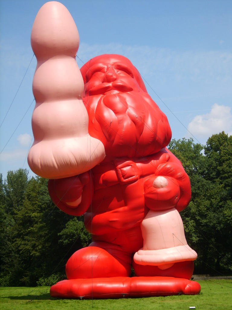 Paul McCarthy, Santa Claus with a Butt-Plug, 2009