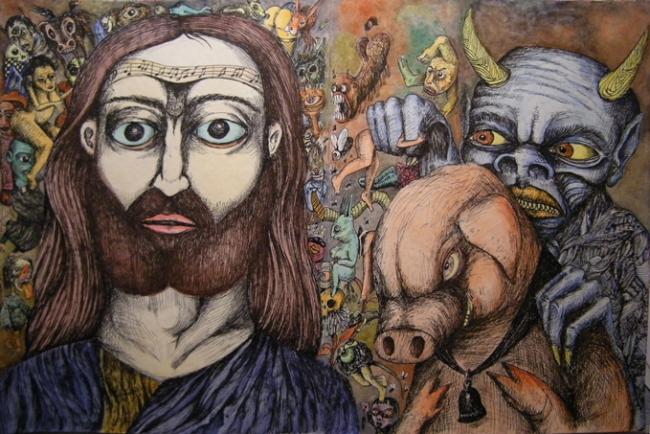 Saint Antoine tenté par le diable - 2010